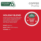 Green Mountain Coffee Roasters K-Cups, Holiday Blend, 12 Count