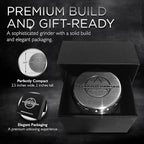 2.5-inch Premium Stainless Steel Culinary Herb & Spice Grinder Mill for Kitchen Use