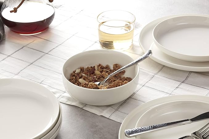 Oneida 895977 Stackables Clear Short & Tall Glasses, Set Of 12
