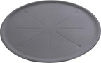 GoodCook Everyday Nonstick Steel Pizza Pan, Built-In Cutting Guide, 16-Inch, Gray