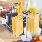 Pasta Drying Rack, Large Noodle Drying Rack with Stable Marble base, Easy to Use and Transfer for Drying Pasta and Cooking.