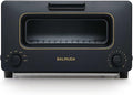 BALMUDA The Toaster | Steam Oven Toaster | Compact Size 14.1" W x 12.6" D x 8.2" H | 5 Cooking Modes: Sandwich Bread, Artisan Bread, Pizza & Pastry, Oven | Baking Pan Included | US Version | Black