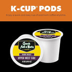 Chock Full o' Nuts Upper West Side Keurig K-Cup Pods for Keurig Brewers – Premium Arabica, Dark Roast – Single Serve – 1 Pack of 12 K-Cup Pods