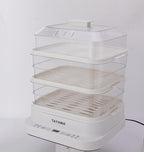 Tayama 3-Tier Electric Food Steamer 24-Liters/Qts.