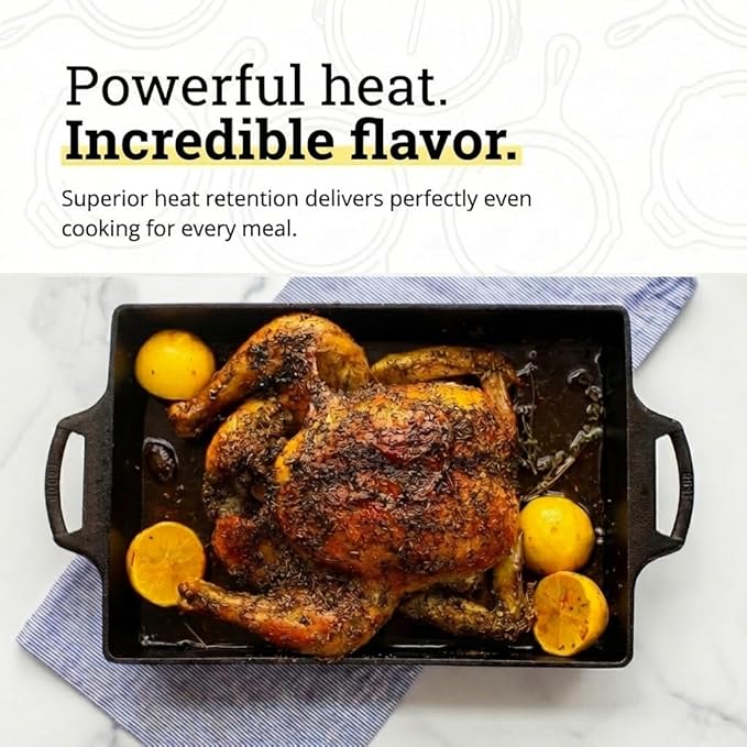 Lodge Cast Iron Casserole Pan