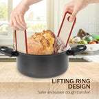 Silicone Bread Sling for Dutch Oven, 2 PCS Non-Stick & Easy Clean Reusable Silicone Baking Mat with Long Handles, Easy to Transfer Sourdough Bread