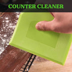 SURDOCA Dough Scraper Bench Scraper - 3P 8.3x5.5" Plastic Flexible Bowl Scraper, Sharp Edge & Angles Cake Scraper. Non-Slip Bakeware Decorating Tools Sculpting & Modeling Tools - Pink+Yellow+Pink