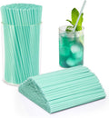 500 Pcs Blue Aqua Coffee Stir Sticks Set Mint Blue Cocktail Straws Coffee Stirrers Holder Acrylic Stir Stick Holder Bar Straws Drink Stirrers for Bar Tea Party Supplies Restaurant Decor 2.7 * 4 Inch