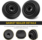 Coffee Maker Replacement Upper Needle Seal Silicone Gasket Compatible with Cuisinart Single Serve Coffee Maker for SS-10, SS-10P1, SS-5, SS-5W, SS-700, SS-700ENW, SS-6, SS-780, and SS-780PC