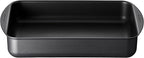 Scanpan Classic 5.25 QT (15.25 inch x 10.5 inch) Nonstick Roasting Pan – Compatible with Gas and Electric Stovetops, Metal Utensil Safe, Oven Safe to 500°F, Dishwasher Safe