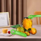 1 Pack Green Jar-key Jar Opener The Original Easy Use by Anyone (Transparent)