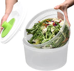 Fruit Food Spinner - Multifunctional Salad Spinner, Washer And Dryer, Cleaner, Kitchen Prep Tool | Salad Spinners | Easy-to-Use Fruit Spinners For Washing, Drying, And Serving Fresh