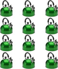 Stainless Steel Stovetop Whistling Tea Kettle 3 Liter (3-Quart) Classic Teapot with Ergonomic Handle, Works on Induction Cooktops-Olive Green, Pack of 12