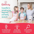Cake Pop Kit by Baketivity | No Mold or Maker Needed | Cake Pop Stand and Baking Kit | Arts and Crafts for Kids Baking Sets | Kosher