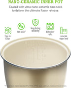TLOG Mini Rice Cooker 2.5 Cups Uncooked, Healthy Ceramic Coating Portable Rice Maker, 1.2L Travel Rice Pot Small for 1-3 People, Personal Rice maker, Food Steamer, Multi-cooker for Grains, Oats
