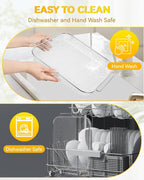 Air Fryer Mesh Basket 1-Piece Compatible with bella Air Fry Toaster Oven, Stainless Steel Baking Tray Original Replacement Accessory Assist with 7 Cooking Options