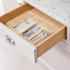 Clear Plastic Storage Bins 8 Pack - Pantry Organizers and Storage, Fridge Organizer Containers for Kitchen, Cabinet, Freezer, Bathroom, Clost, Home Organization