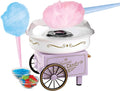 Nostalgia Vintage Hard and Sugar Free Candy Countertop Cotton Candy Maker, Includes 2 Reusable Cones And Sugar Scoop – Lavander