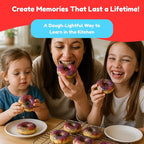 Little GF Chefs DIY Unicorn Donut Baking Kit for Kids | Gluten Free Rainbow Swirl Glaze Baking Supplies Gift Set with Icing Mix, Ingredients, Step-by-Step Instructions Dessert Kids Birthday Party