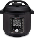 Instant Pot Pro (8 QT) 10-in-1 Pressure Cooker, Slow Cooker, Rice/Grain Cooker, Steamer, Sauté, Sous Vide, Yogurt Maker, Sterilizer, and Warmer, Includes App with Over 800 Recipes, Black