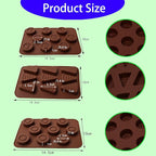 Kids' Complete Oven Pan Set Compatible with Easy Bake Ultimate Oven,Accessories for Cooking Easy Bake Oven Mixes,Includ Round flower style, round number style, triangular cake style，circle pan.