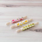 Wooden Mini Rolling Pin, 7 Inches Long, Pack of 12, Perfect for Fondant, Pasta, Baking in the Kitchen, Crafting by Woodpeckers