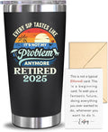 NewEleven First Christmas Retirement Gift For Women, Men 2025 | Goodbye Present | Going Away Gift | Farewell Gifts For Coworkers | From Colleague, Friend, Family - Tumbler 20oz