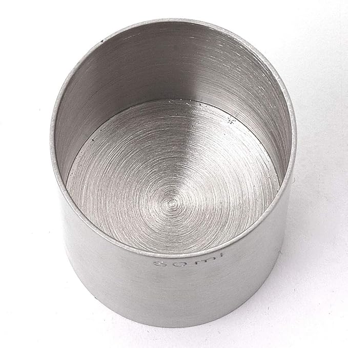 Barfly Thimble Measure, 50 ml., Stainless Steel