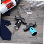 PRETYZOOM Gentleman Shape Wine Opener Portable Corkscrew Wine Cork Remover Kitchen Gadget Bar Tool Random Color