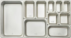 Winco 2.5-Inch Deep Full-Size Anti-Jamming Steam Table Pan, 25 Gauge, NSF, Stainless Steel, Medium