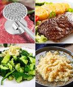 Meat Tenderizer Kitchen Mallet Hammer Tool Manual Pounder For Tenderizing Chicken Steak Beef Poultry