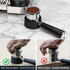 Portafilter Holder for Ninja Luxe Cafe Pro Es601 & Es701, Tamper Base Compatible Ninja Espresso Machine (Black)