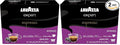 Lavazza Expert Espresso Intenso Capsules, Dark Roast, Arabica and Robusta Blend, Compatible with Lavazza Classy Machines (36 Capsules) (Pack of 2)