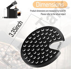 MS-624913 Grid for Coffee Maker, Black, ms 624913 Drip Tray Grid Cup Mug Rest for Krups Nespresso Vertuo Next, Nexpresso Vertuo Next Grinder