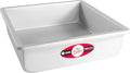 Fat Daddio's PSQ-10103 Anodized Aluminum Square Cake Pan, 10 x 3 Inch