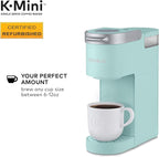Keurig K-Mini Coffee Maker, Certified Refurbished, Oasis (Renewed)