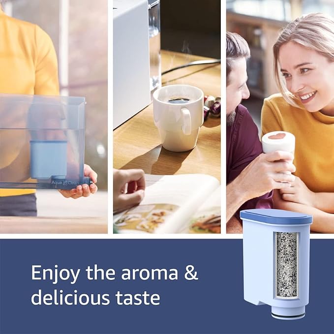 Waterdrop Coffee Water Filter, Replacement for Philips® AquaClean® CA6903/10 CA6903/22, Saeco® and Philips® Fully Automatic Coffee Machines, TÜV SÜD certified, Reduces PFAS, PFOA/PFOS, 6 Packs