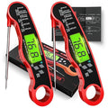 AWLKIM Digital Meat Thermometer for Cooking - IP67 Waterproof Kitchen Thermometer with Backlight and Hold, Fast Instant Read Thermometer, Candy Making, Outside Grill, Stocking Stuffers for Men-2 Pack