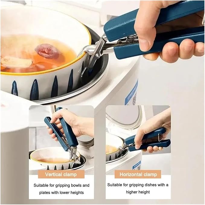 3 in 1 Anti-Scald Kitchen Tool Set, Non-Slip Bowl Gripper Plate Lifter Resistant Mitt for Cooking Steaming Serving, Kitchen Gadget(Disc extractor)