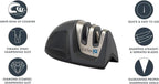 SMITH’S Deluxe Diamond Edge Grip Knife Sharpener, CDU