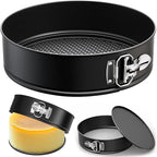 ZeroPone 7 Inch Springform Pan with Removable Bottom, Non-stick Round Spring Form Cake Mold Cheesecake Pan For Baking
