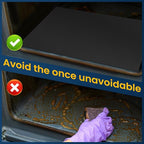 16x75 Inches Oven Liner for Bottom of Oven, Cut to Size Air Fryer Liners, Stovetops Protector & Grills Mat Thick Heavy Duty Non Stick Teflon Sheet with BPA and PFOA Free