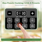 Fullwill 7 in1 Electric Pressure Cooker Lite 3 Quarts, Slow Cooker, Rice Cooker,Steamer, Sauté, Warmer, Olla de Presion Nonstick Pot amd DIY