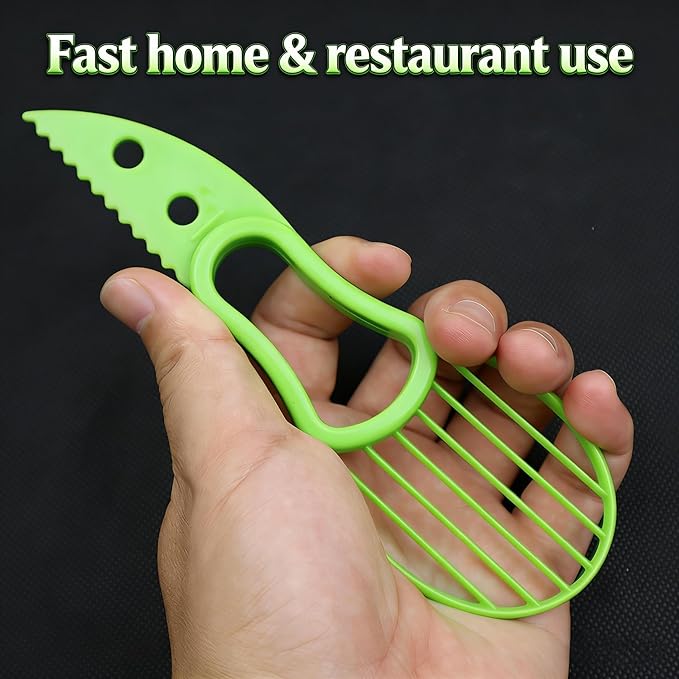3 In 1 Avocado Peeler Slicer Tool - Avocado Slicer - Avocado Cutter and Scooper for Fruits & Vegetable - Avocado Pitter