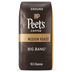 Peet's Coffee, Medium Roast Ground Coffee - Big Bang 10.5 Ounce Bag