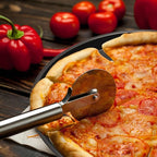 12 Inch Round Pizza Pan with Holes, Carbon Steel Pizza Pans for Frozen & Homemade Pizza, Nonstick Pizza Tray for Oven