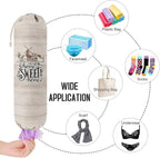 Home Sweet Home, Grocery Bags Holder Organizer for Shopping Bags，Wall Mount Plastic Bags Storage Container Dispensers, Gift for Women Mother Grandmother Friend