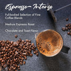 Caffè Borbone, Whole Bean Coffee Blend, Espresso Intenso, Medium Roast, Roasted and Freshly Packaged in Italy, 2.2 Pound Bag (Pack of 2)