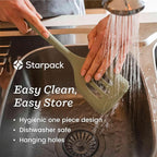 Starpack 'Stir & Serve' Silicone Cooking Utensils Set (5 Pcs) - 10.5" - Kitchen Utensil Set Heat Resistant to 600°F - Kitchen Utensils for Nonstick Cookware - Silicone Utensil Set for Mixing & Cooking