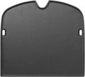 BBQ-PLUS Cast Iron Cooking Griddle for Weber Traveler Portable Gas Grill, Rectangular, Black, 12.5 x 13.4 inch